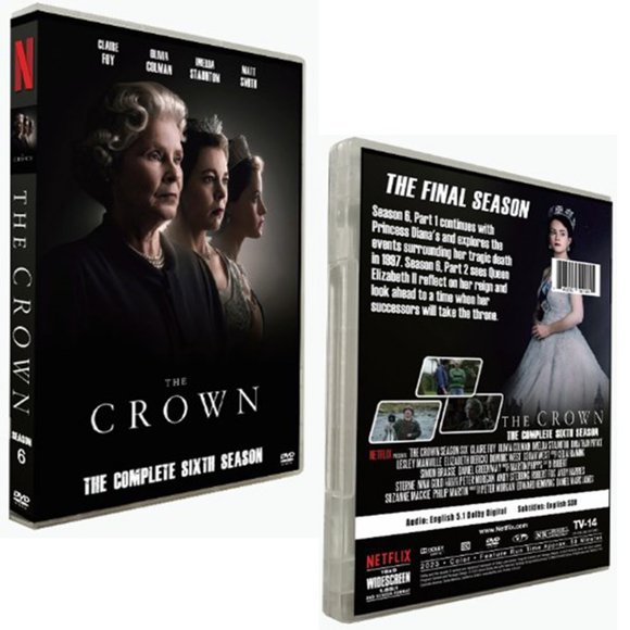 The Crown Season 6 DVD New Sealed Region 1 US Seller fast shipping - Picture 1 of 1